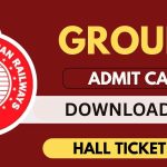 RRB Group D Admit Card