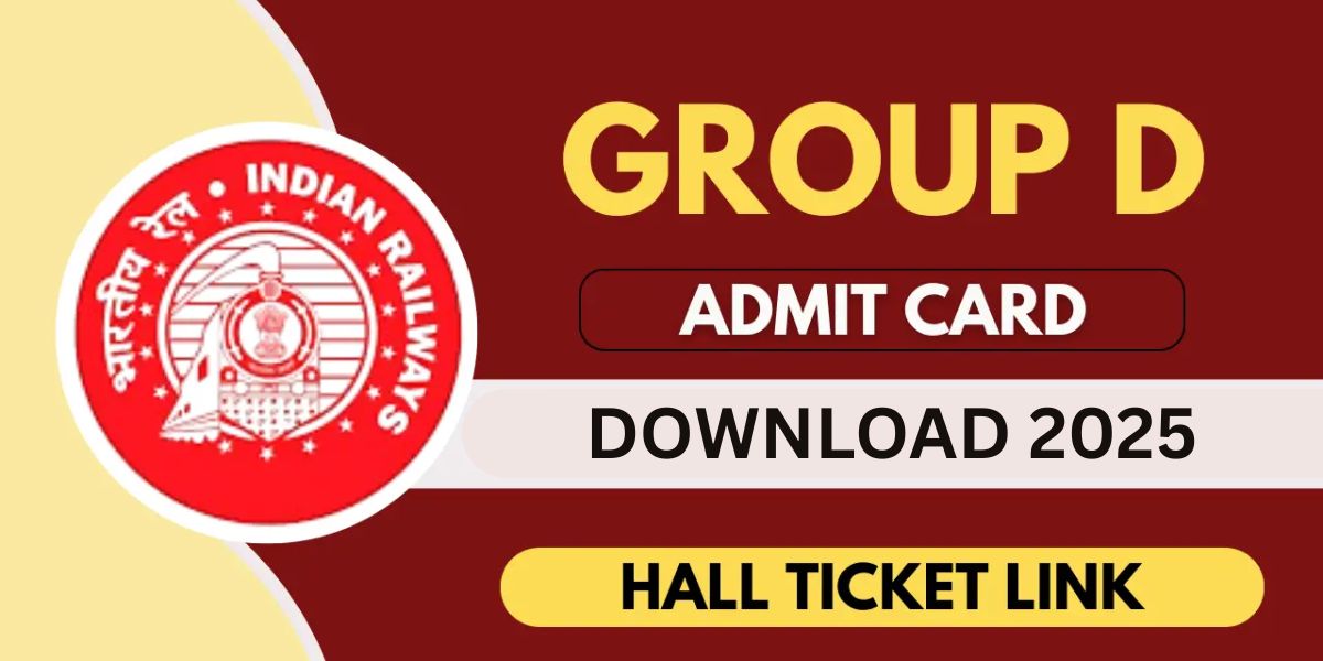 RRB Group D Admit Card